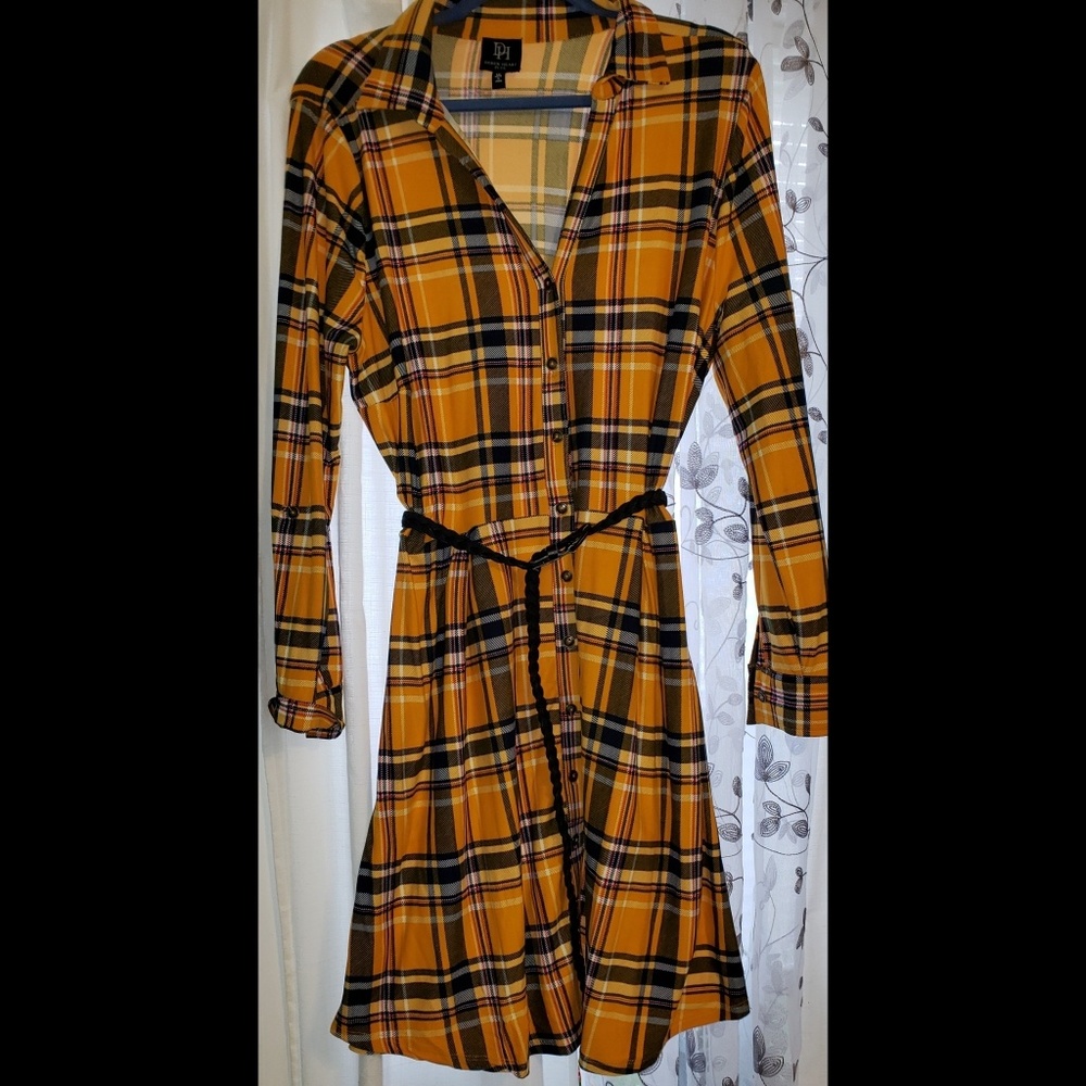 Funky plaid dress 👗